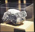 Bjurb�le meteoriidi kipskoopia Ehituskunsti muuseumis.