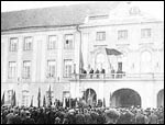 Tallinna. Työtätekevän kansan mielenosoitus Toompean linnan edessä 21.06.1940.