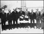 ELKNÜ: n keskuskomitean vastaanotto eri aikojen komsomol- pomoille vuonna 1988.